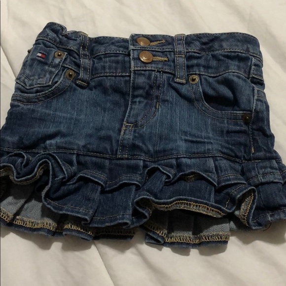 2t jean skirt